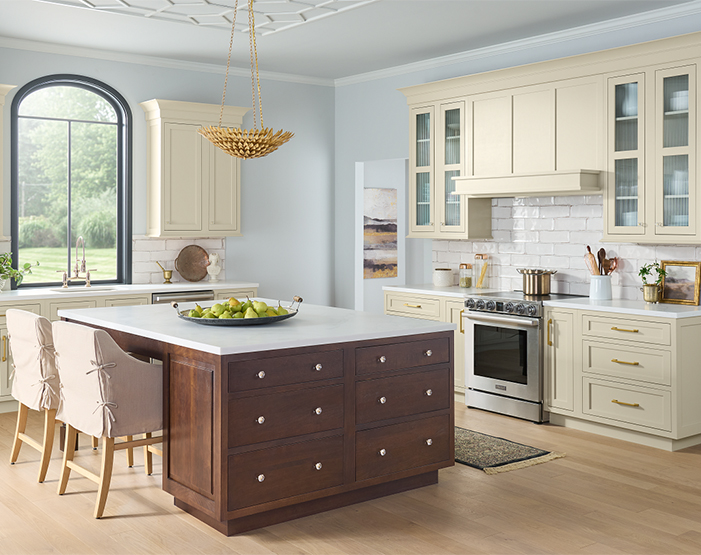 Kitchen display at Kiba Studios in Johnstown