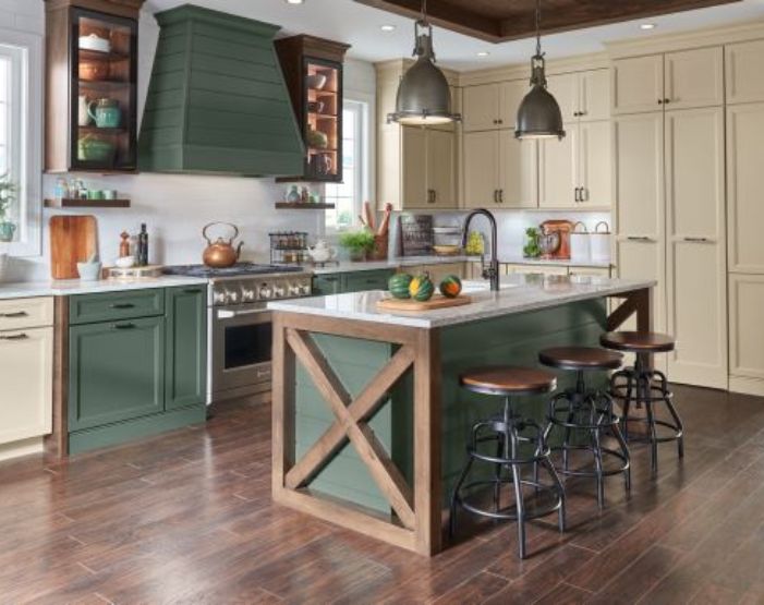 quartz countertops in a laundry room